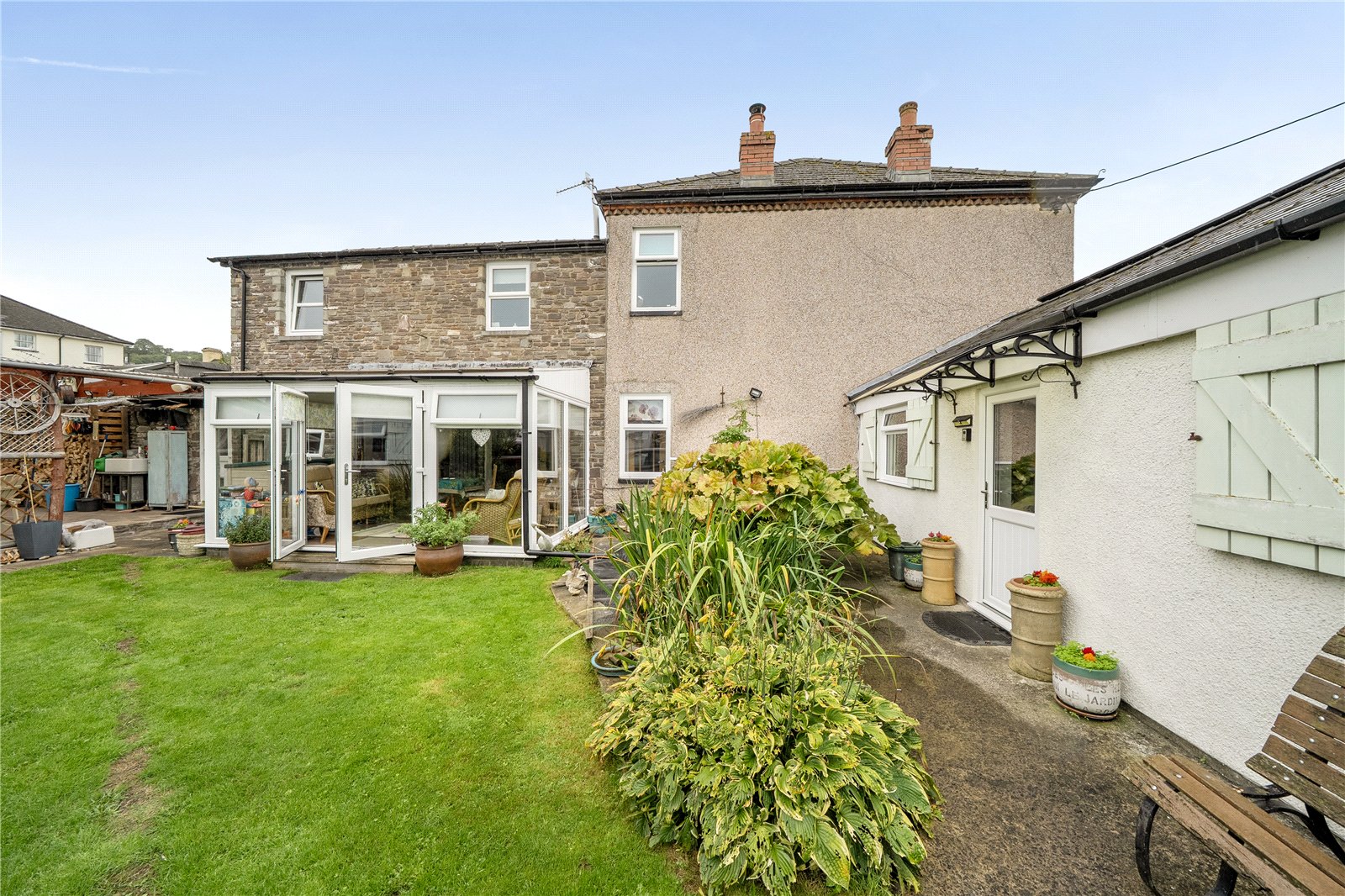 Photograph of Ashbrook Terrace, Charles Street, Brecon, Powys, LD3 7HE, from the original listing