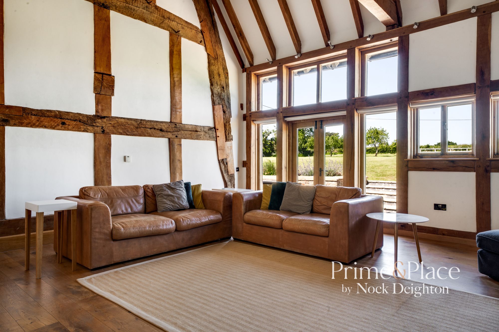 Photograph of Cruck Barn, Cardington, Church Stretton, SY6 7HU: Photograph, from the original listing