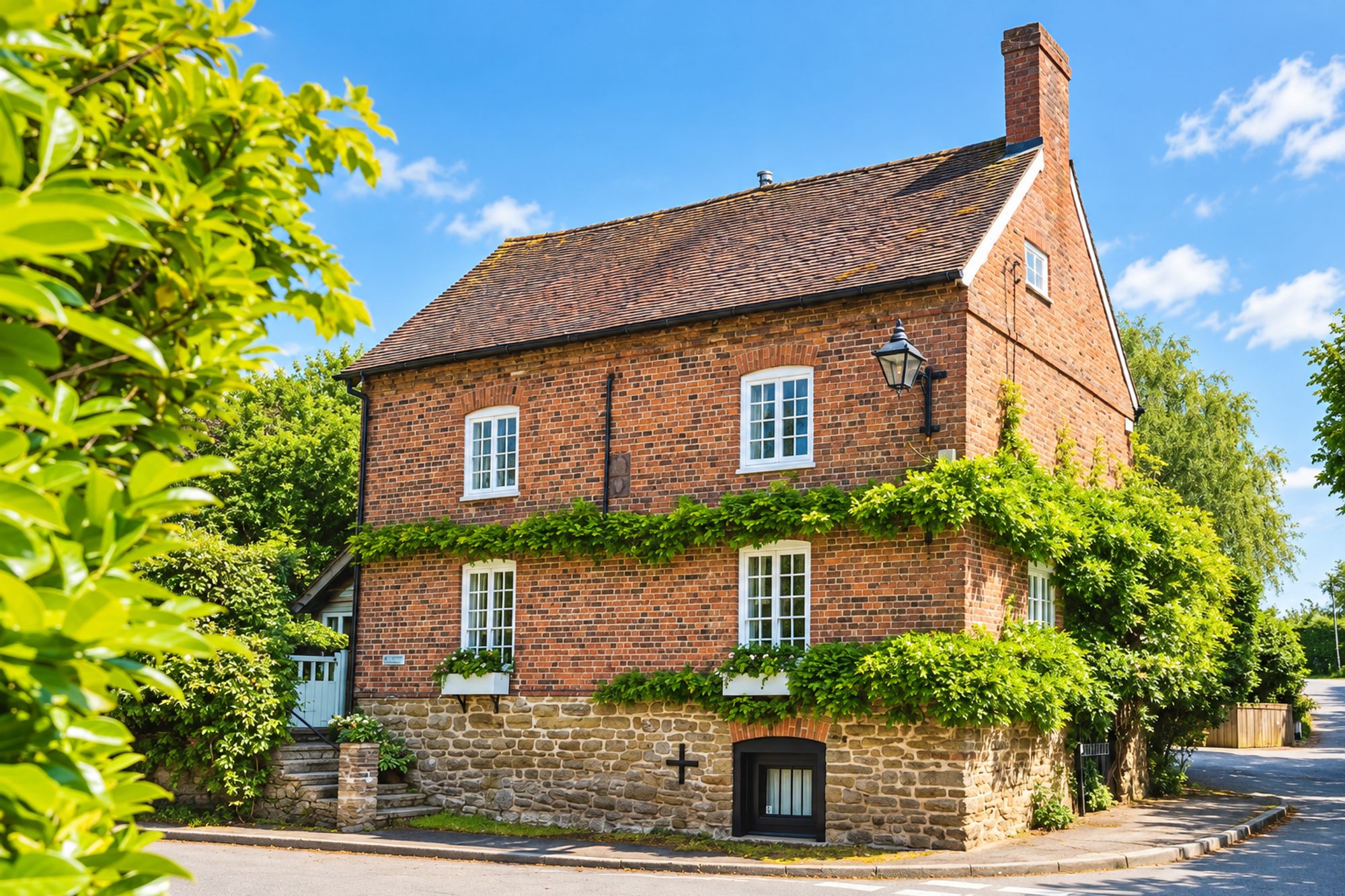 Photograph of Brick Corner House, Orleton, Ludlow, SY8 4HN, from the original listing