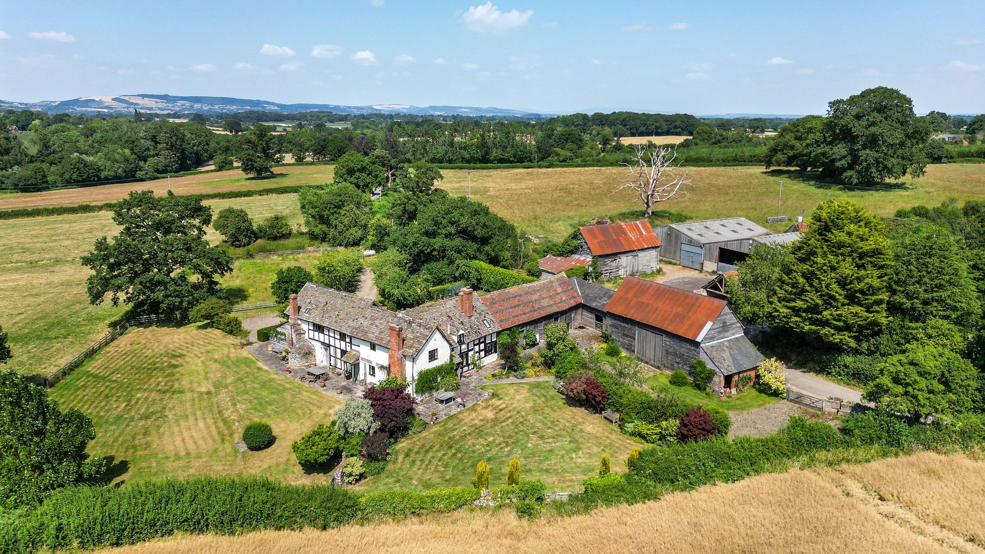 Photograph of Upper Broxwood Farm, Broxwood, Leominster, HR6 9JL, from the original listing